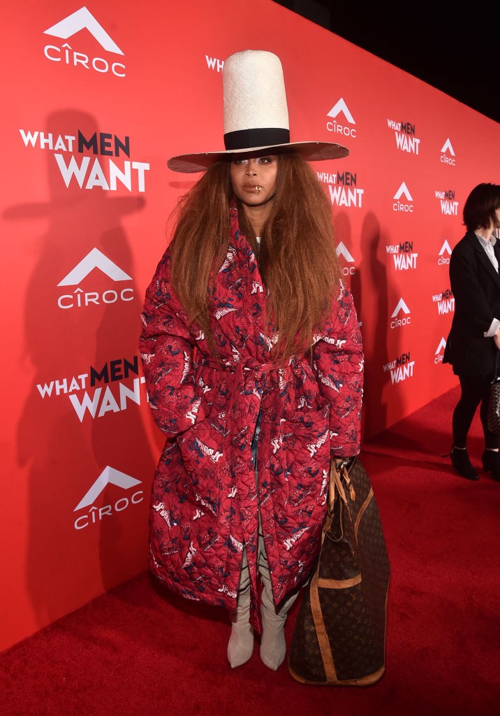 Erykah Badu At The 'What Men Want' Premiere, 2019