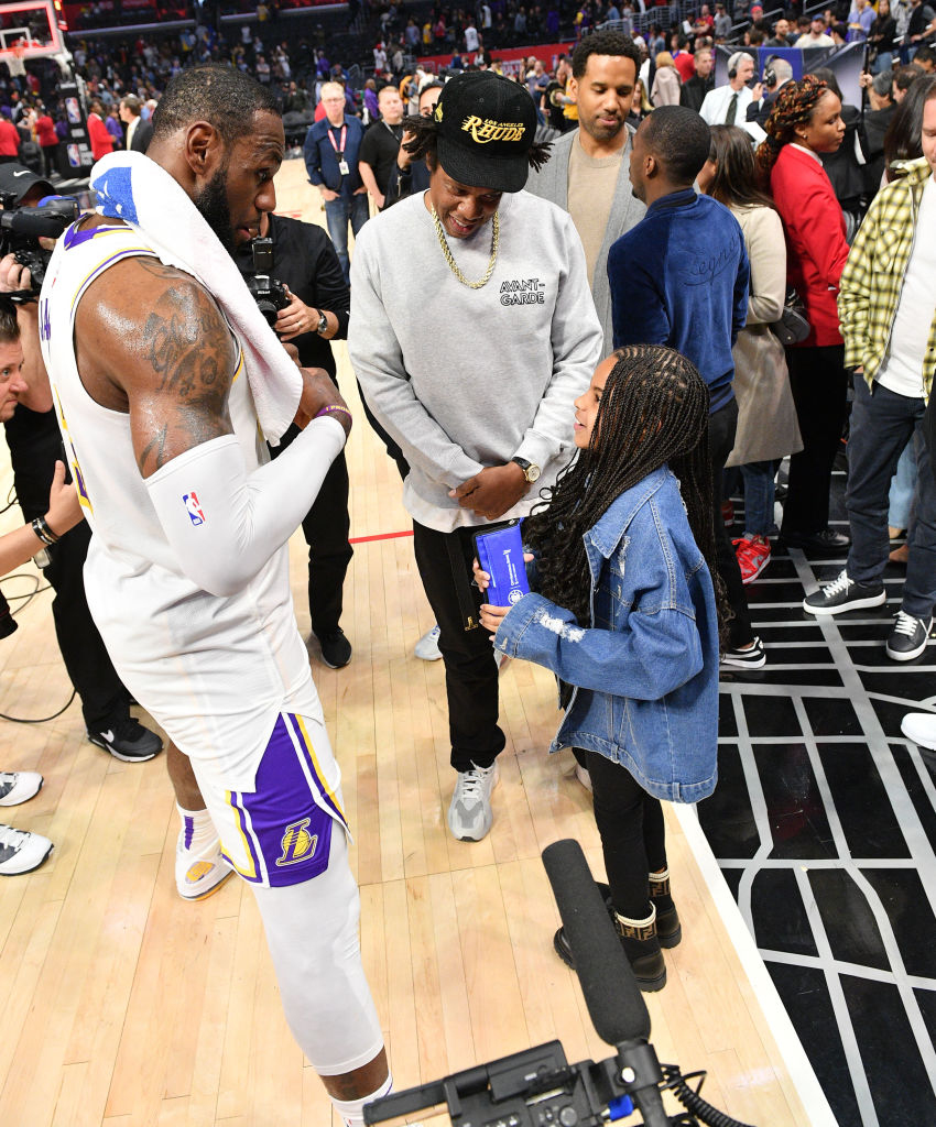 Jay-Z and Blue Ivy's Daddy Daughter Date