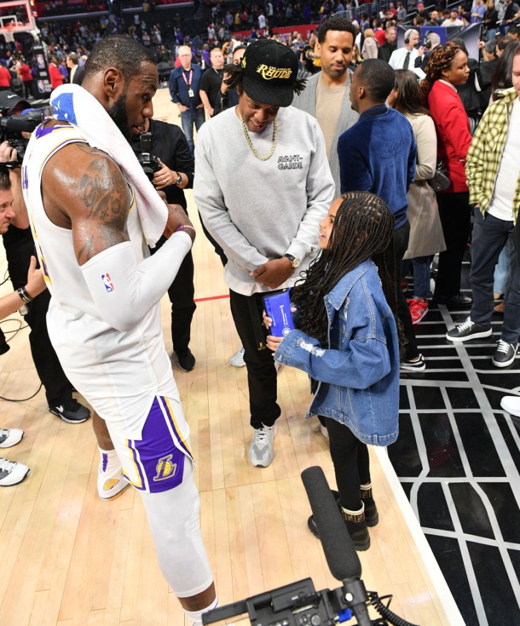 Jay-Z and Blue Ivy's Daddy Daughter Date