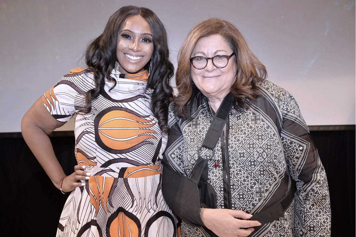 Danielle James and Fern Mallis