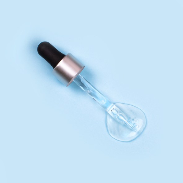 Liquid gel or serum drop