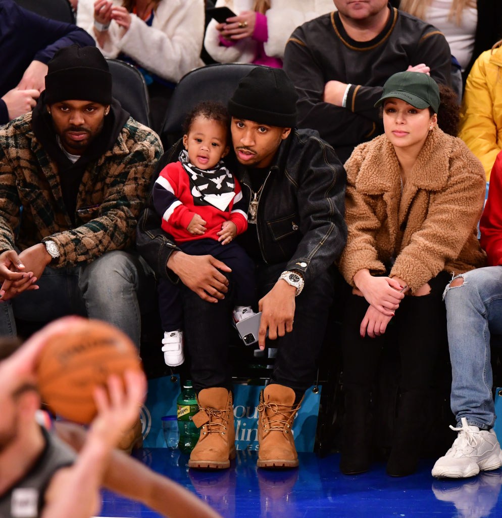 Celebrities Attend Brooklyn Nets v New York Knicks Game