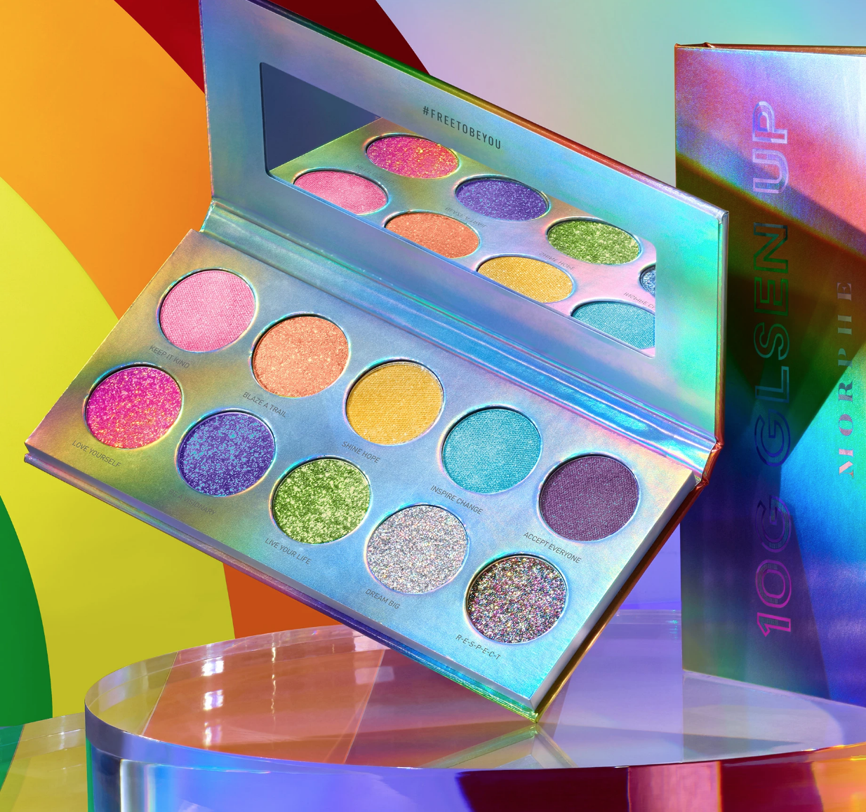 10G GLSEN UP ARTISTRY PALETTE #FreeToBeYou