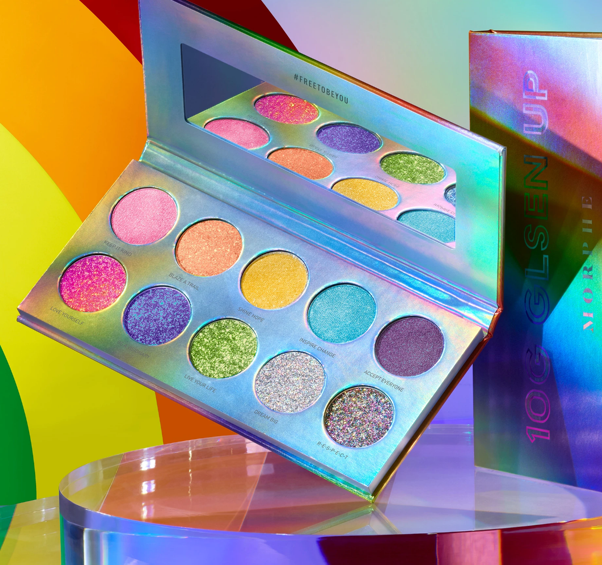 10G GLSEN UP ARTISTRY PALETTE #FreeToBeYou