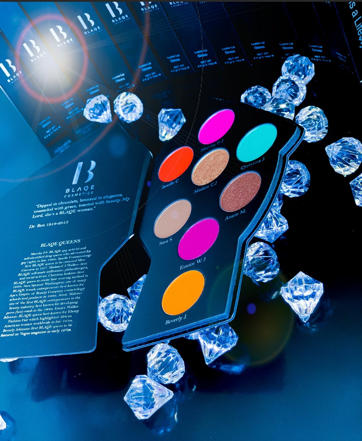Blaqe Cosmetics - Blaqe Power Pallette