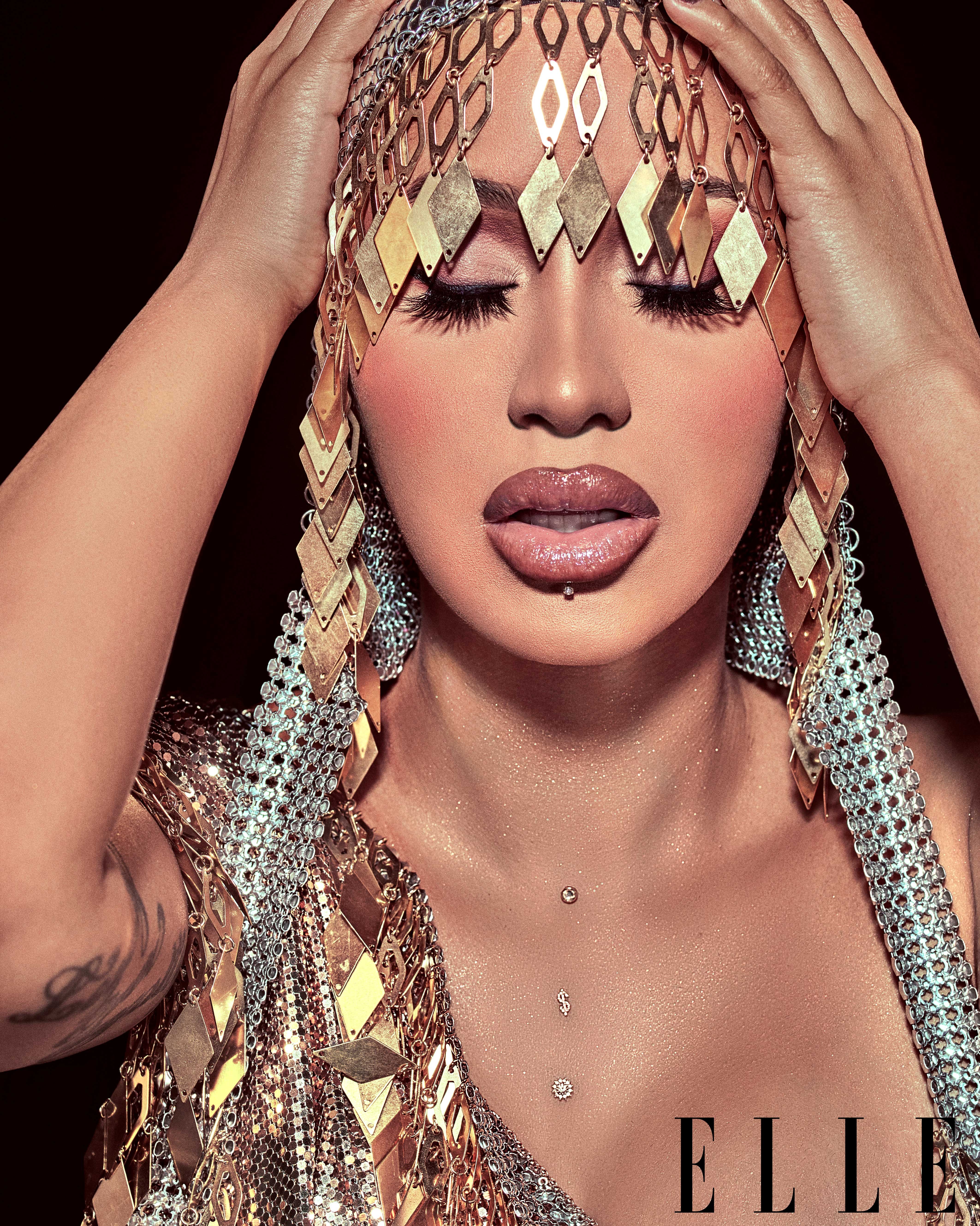 Cardi B Elle September 2020 cover