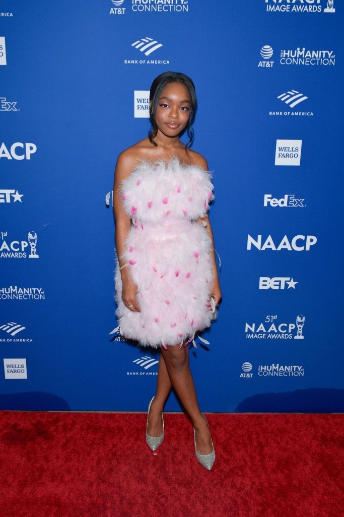 MARSAI MARTIN 51ST NAACP IMAGE AWARDS DINNER, 2020