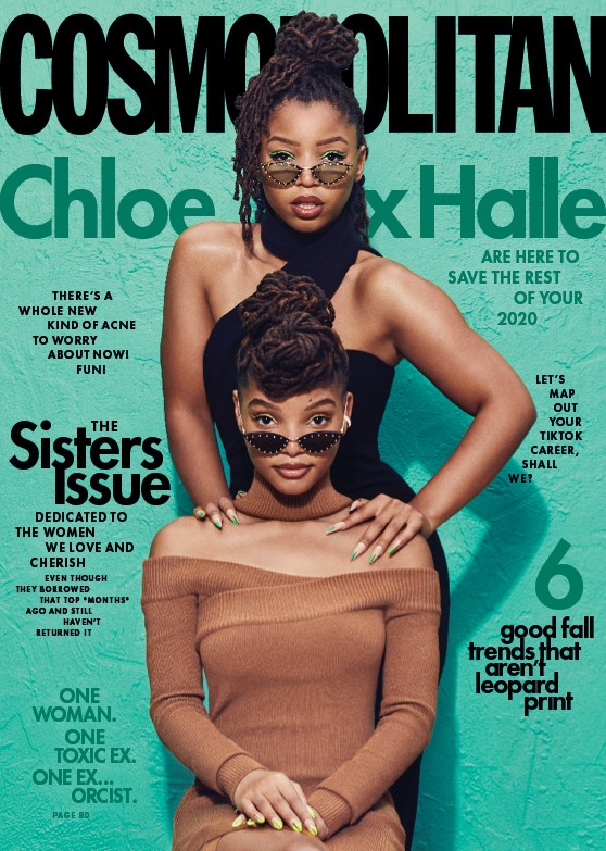 chloexhalle October Cosmopolitan