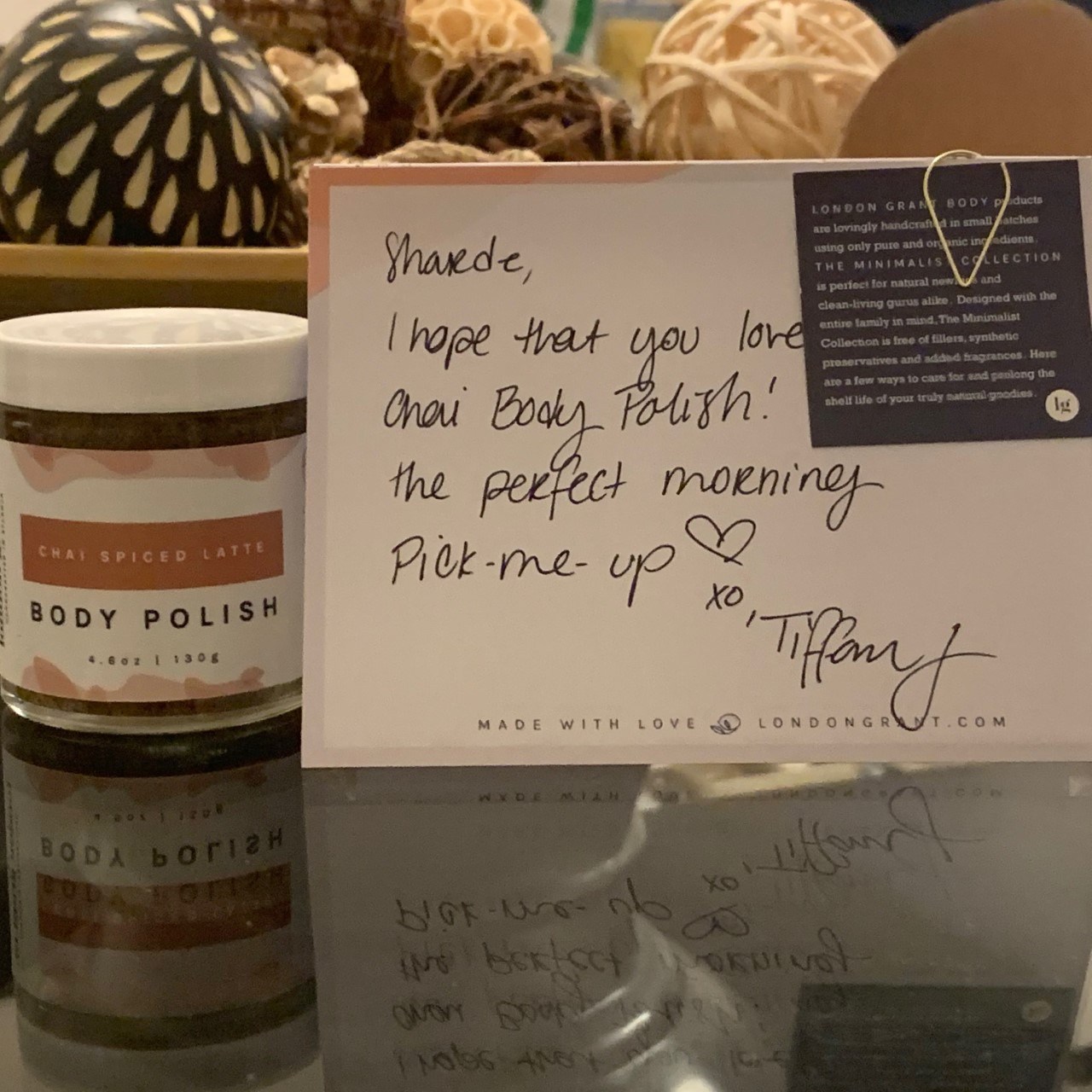 Chai Spiced Latte Body Polish