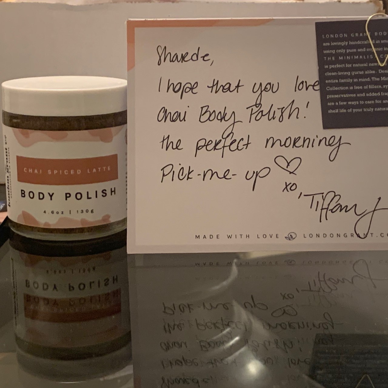 Chai Spiced Latte Body Polish