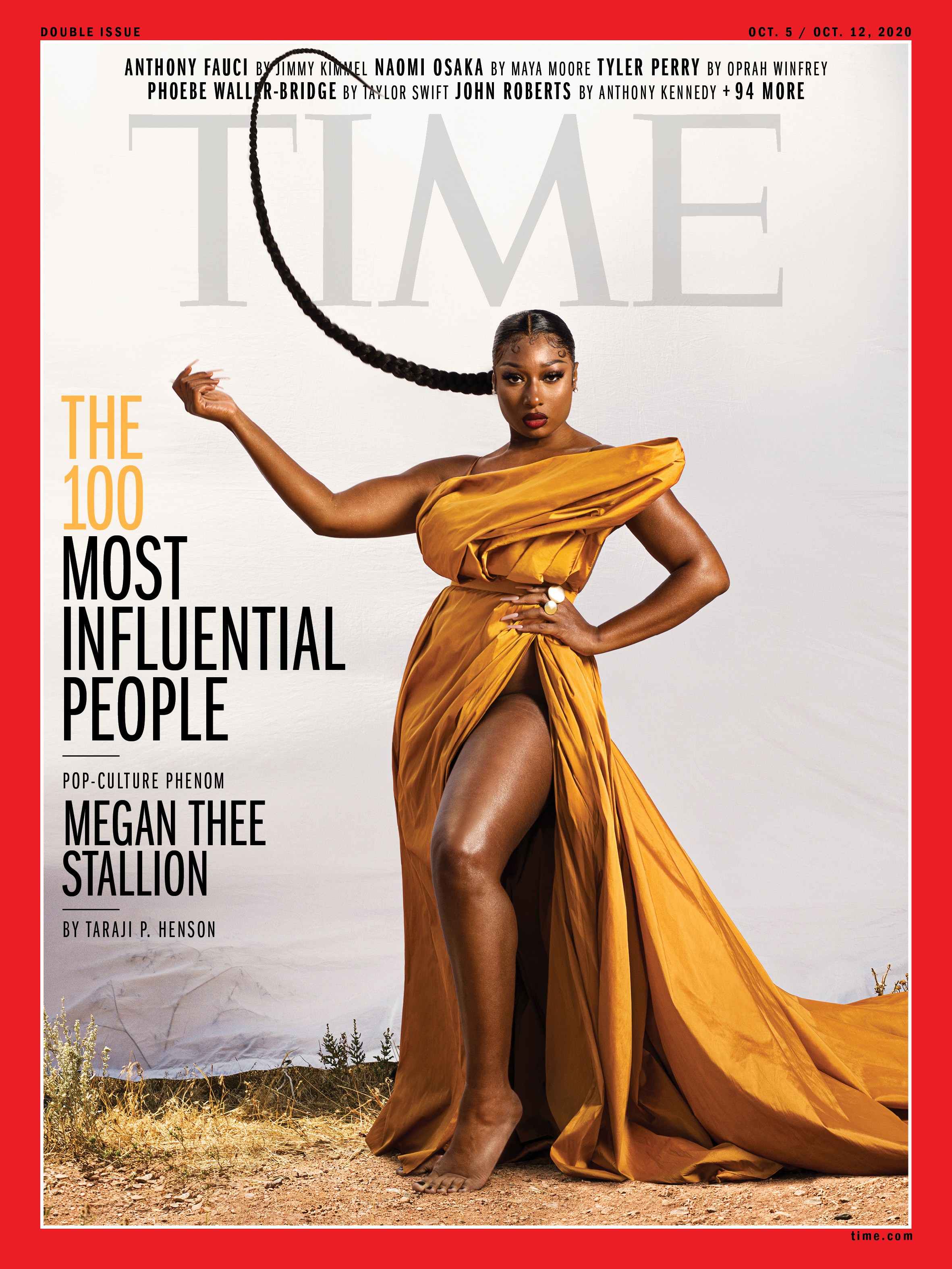 Megan Thee Stallion Time Cover