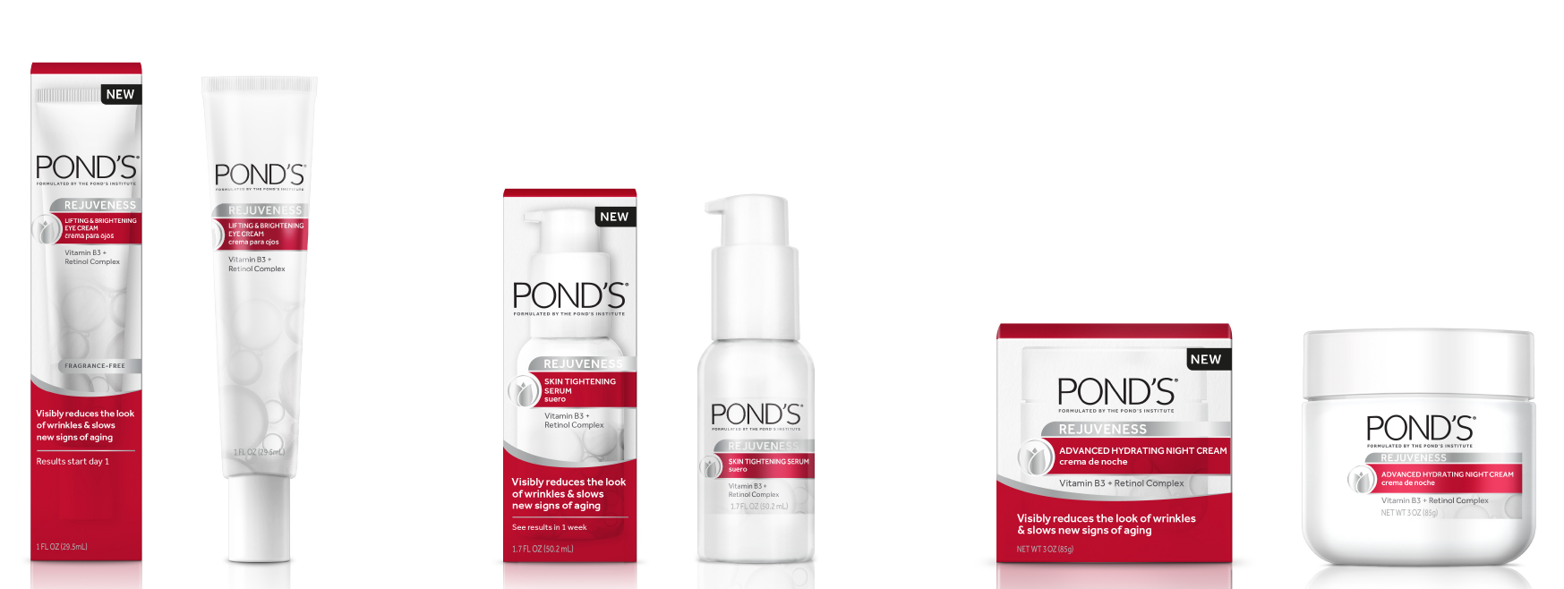 POND’S® REJUVENESS COLLECTION