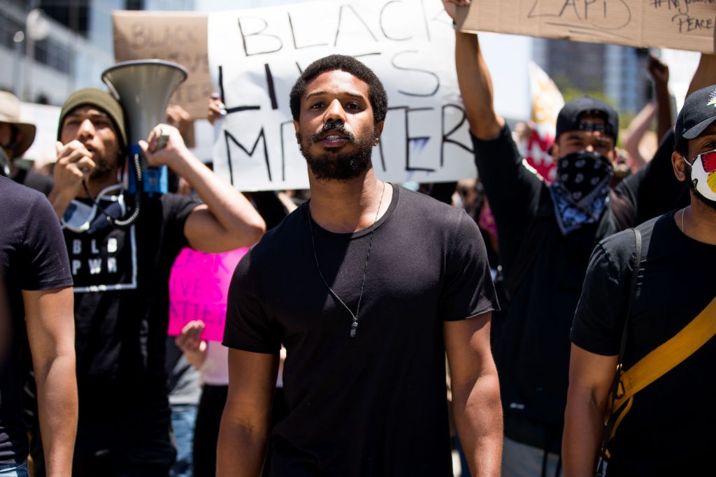 Hollywood Talent Agencies March To Support Black Lives Matter Protests