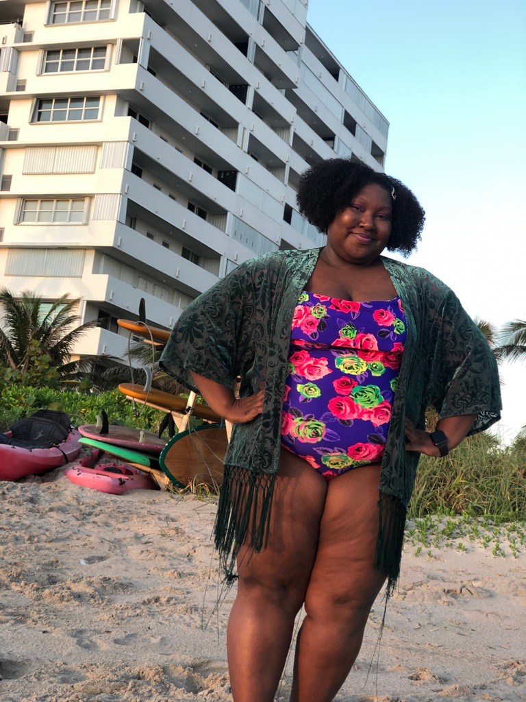 Keyaira Boone in Ruby Love Swimswear
