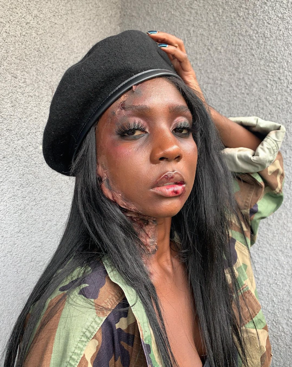 Anika Stewart Halloween Makeup