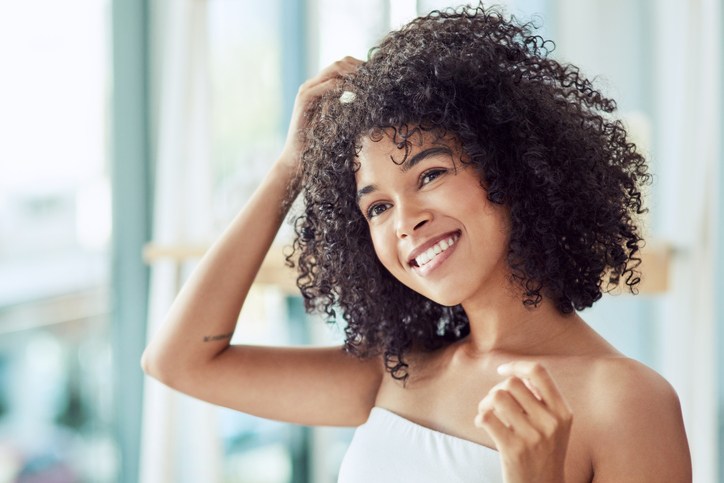 The kind of curls fit for a queen