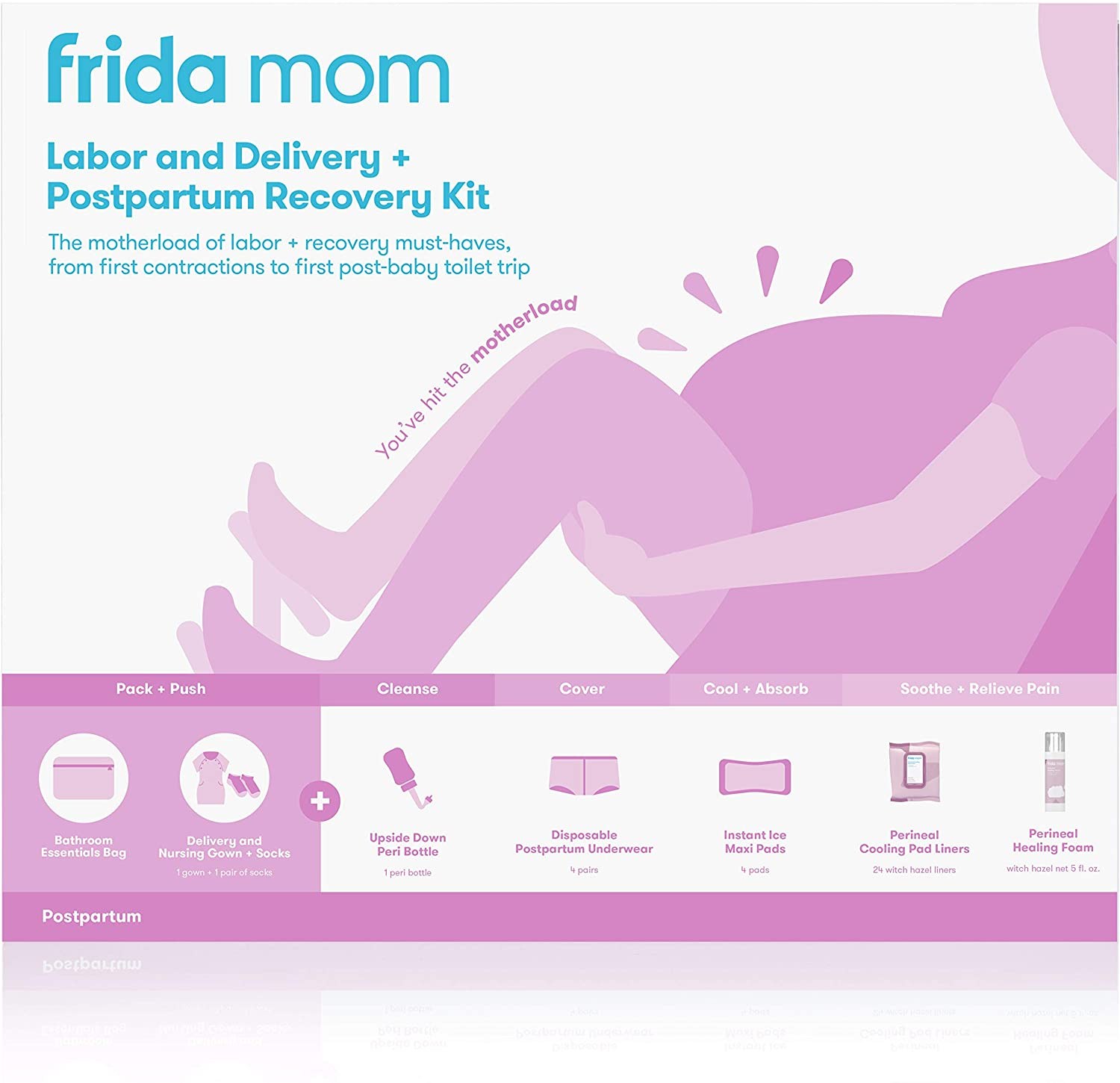 Labor and Delivery + Postpartum Recovery Kit
