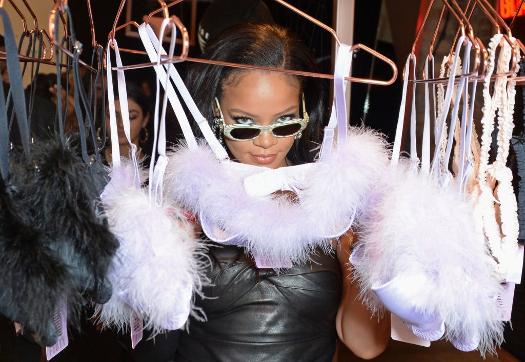 Rihanna Attends Savage X Fenty London Pop Up Shop