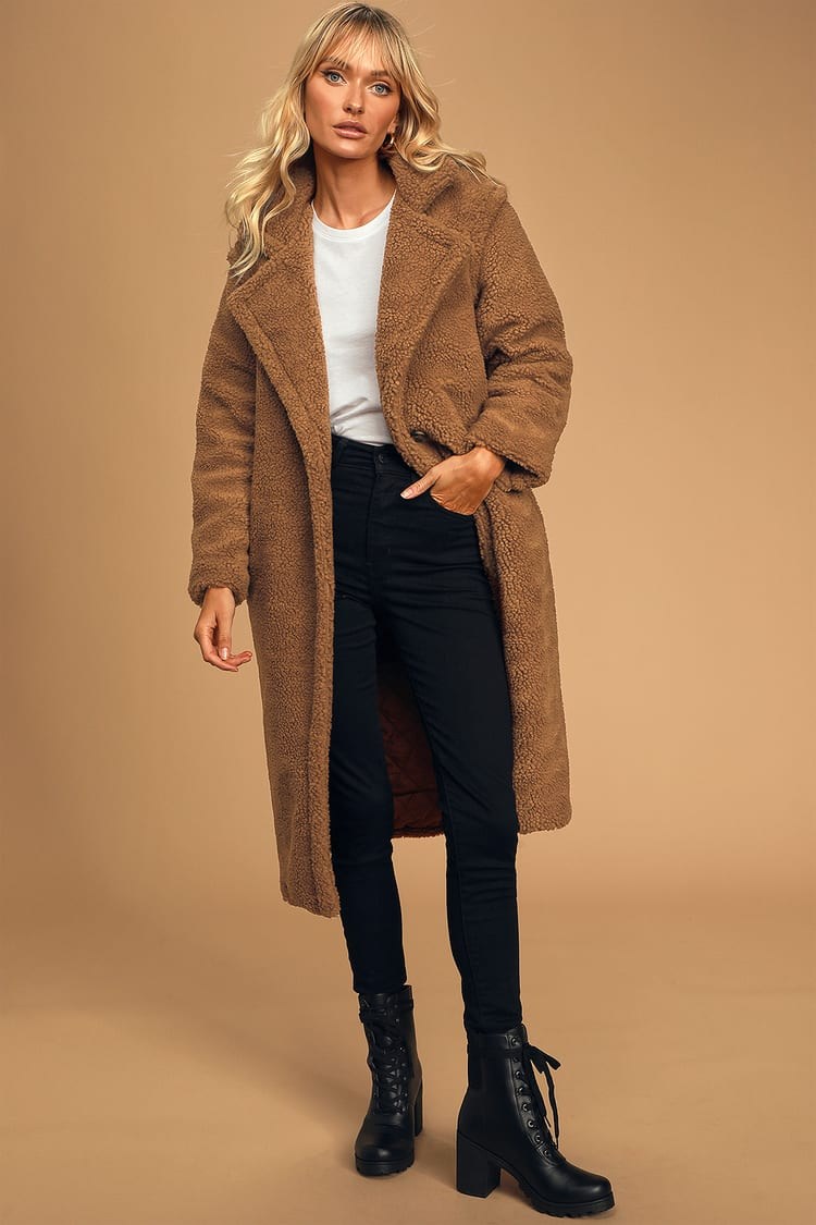Lulus teddy coat