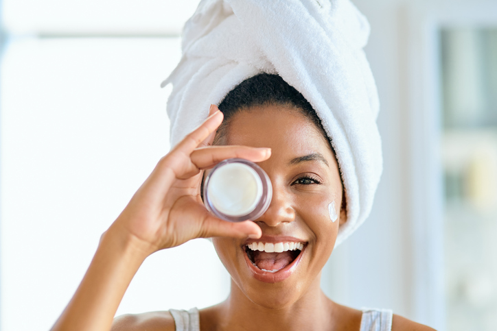 I spy with my little eye perfectly smooth skin