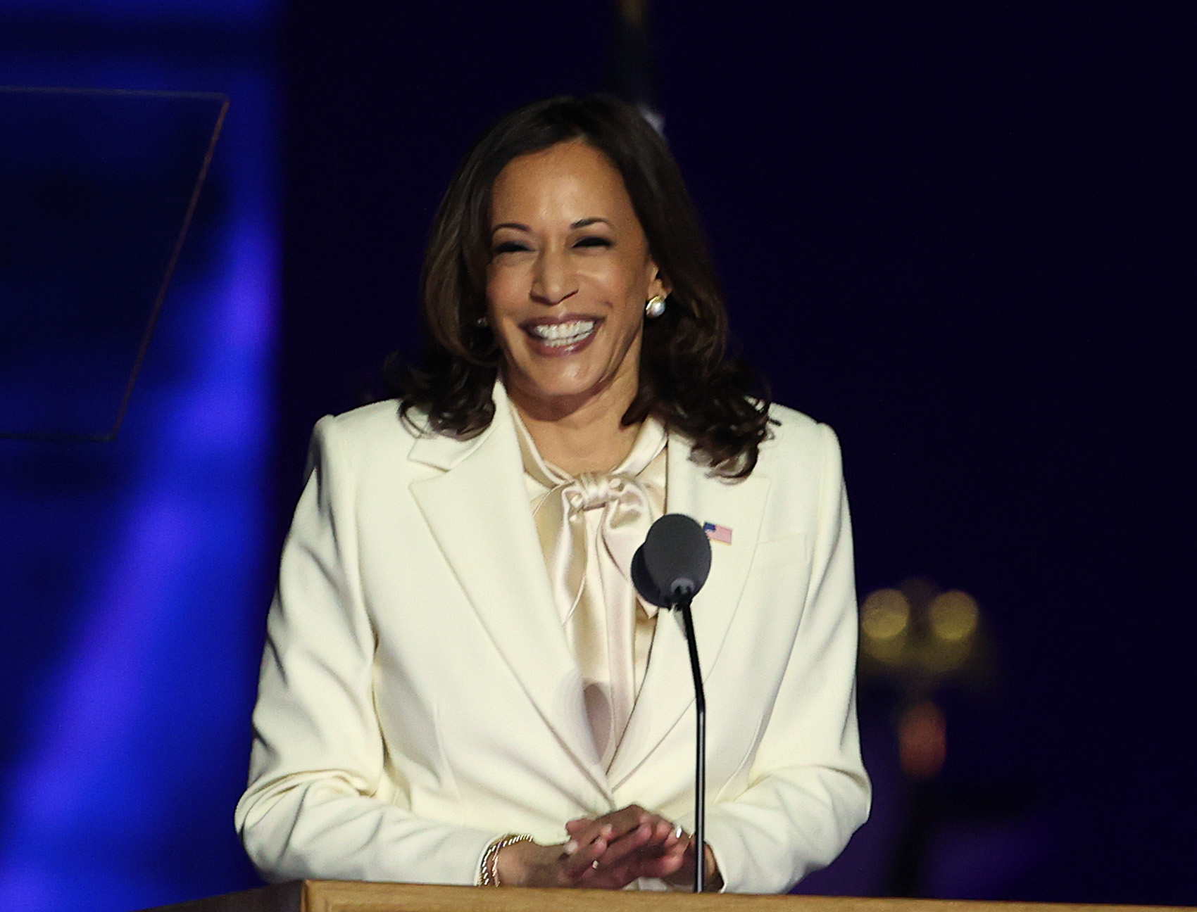 President-Elect Joe Biden And Vice President-Elect Kamala Harris Address The Nation After Election Win