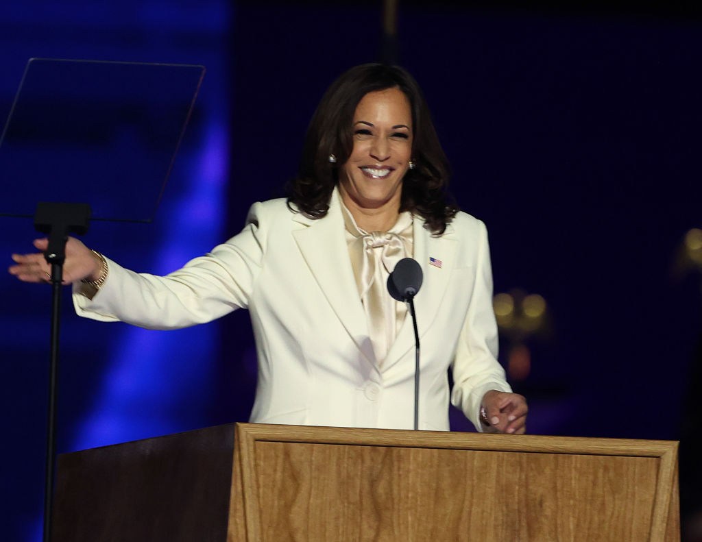 President-Elect Joe Biden And Vice President-Elect Kamala Harris Address The Nation After Election Win