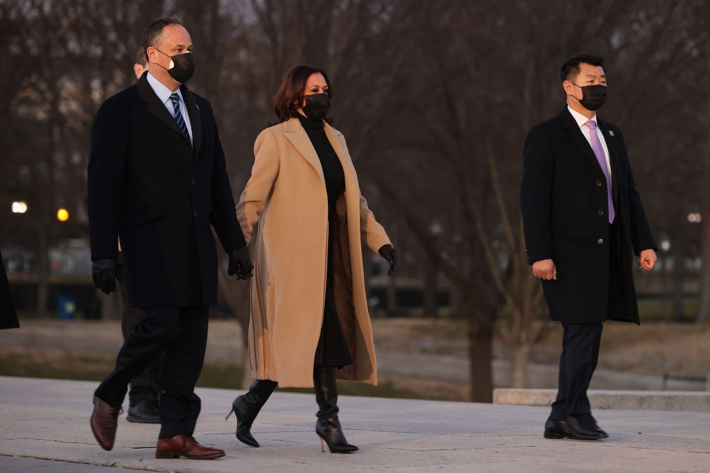 COVID-19 Memorial Service Held In Washington On The Eve Of Biden's Inauguration