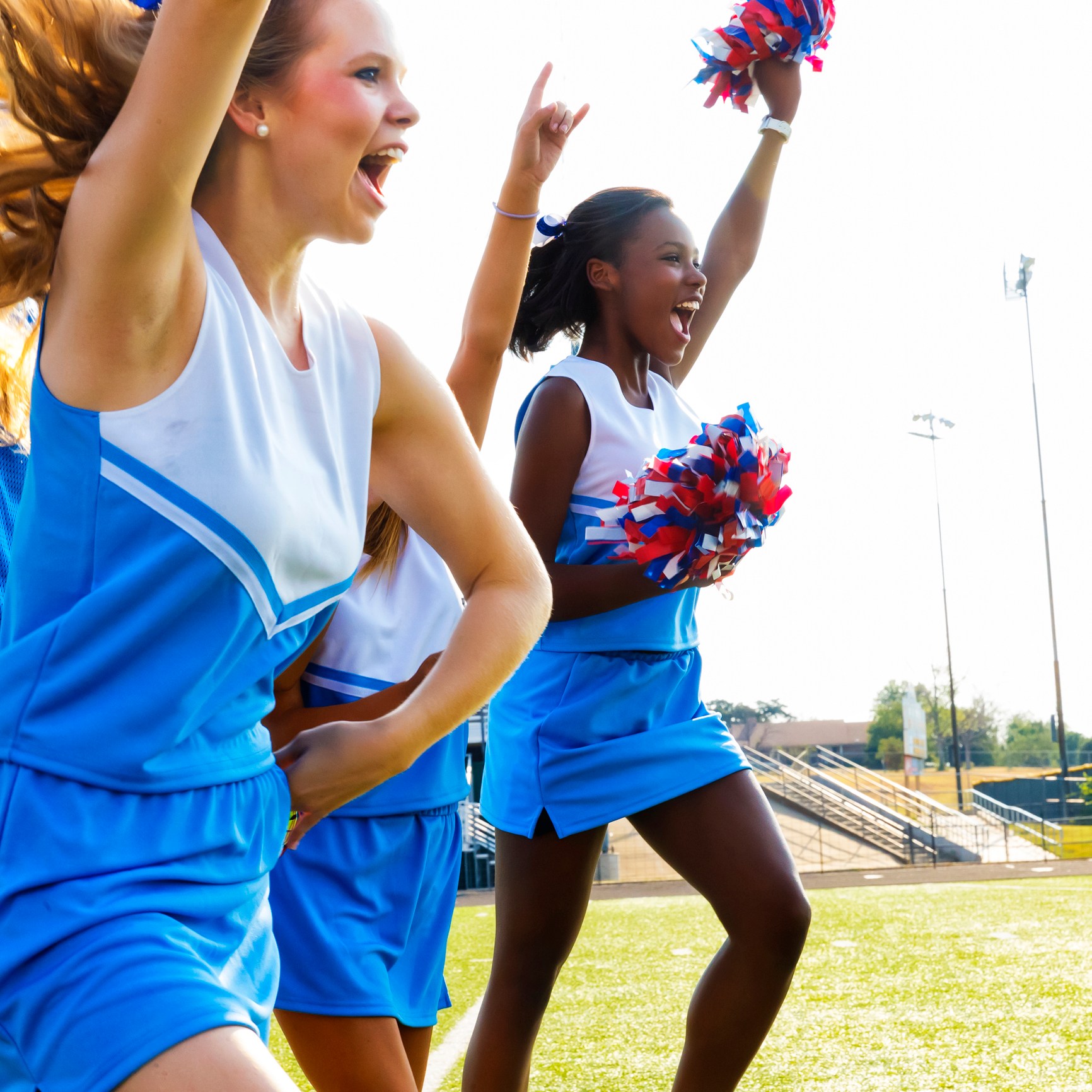 Football Cheerleaders