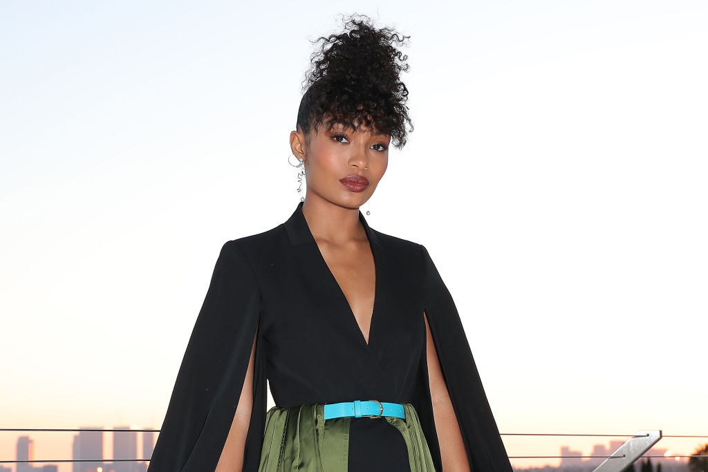 Actress Yara Shahidi BTS Photo Shoot Celebrating Her Appearance On The Trumpet Awards