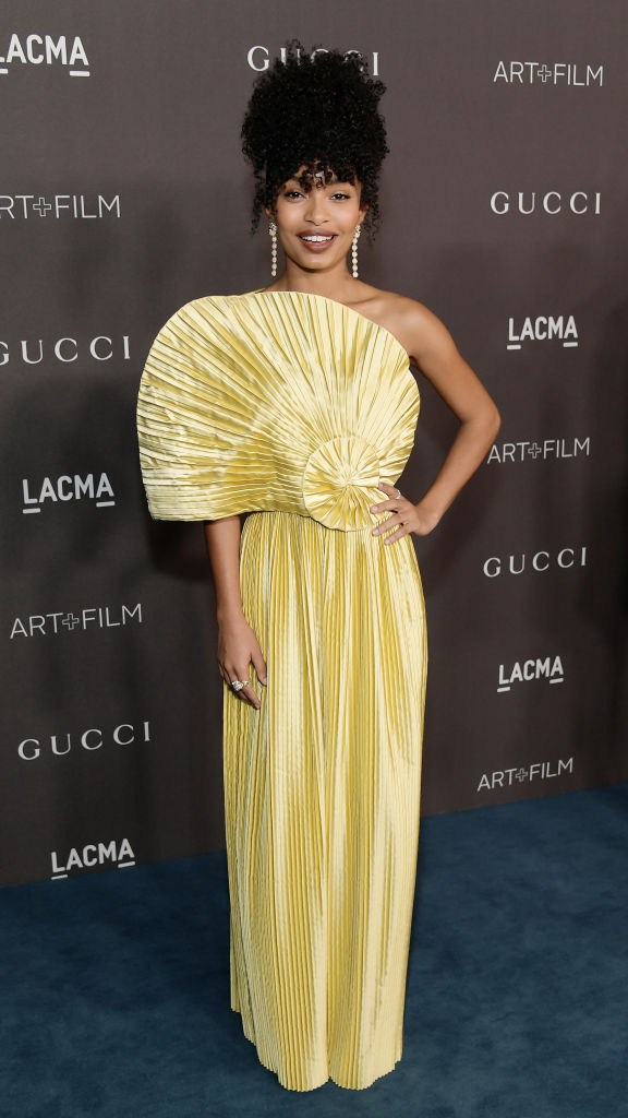 YARA SHAHIDI AT THE LACMA ART + FILM GALA, 2019