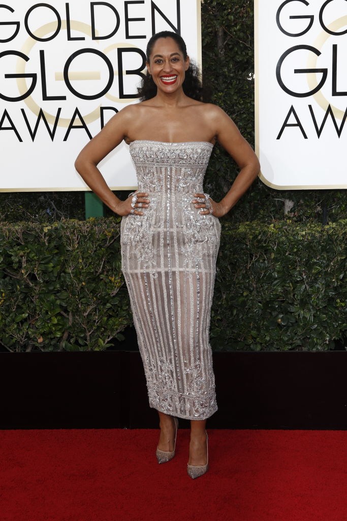 TRACEE ELLIS ROSS AT THE 74TH ANNUAL GOLDEN GLOBE AWARDS, 2017