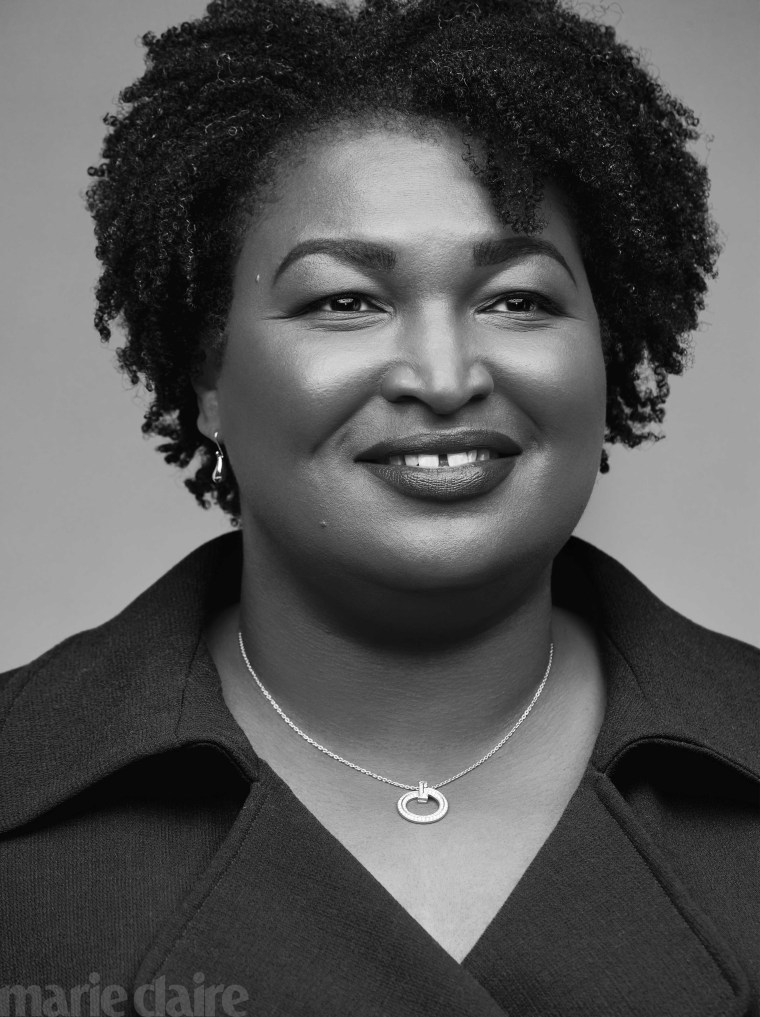 Stacey Abrams Tweeny Weeny Afro