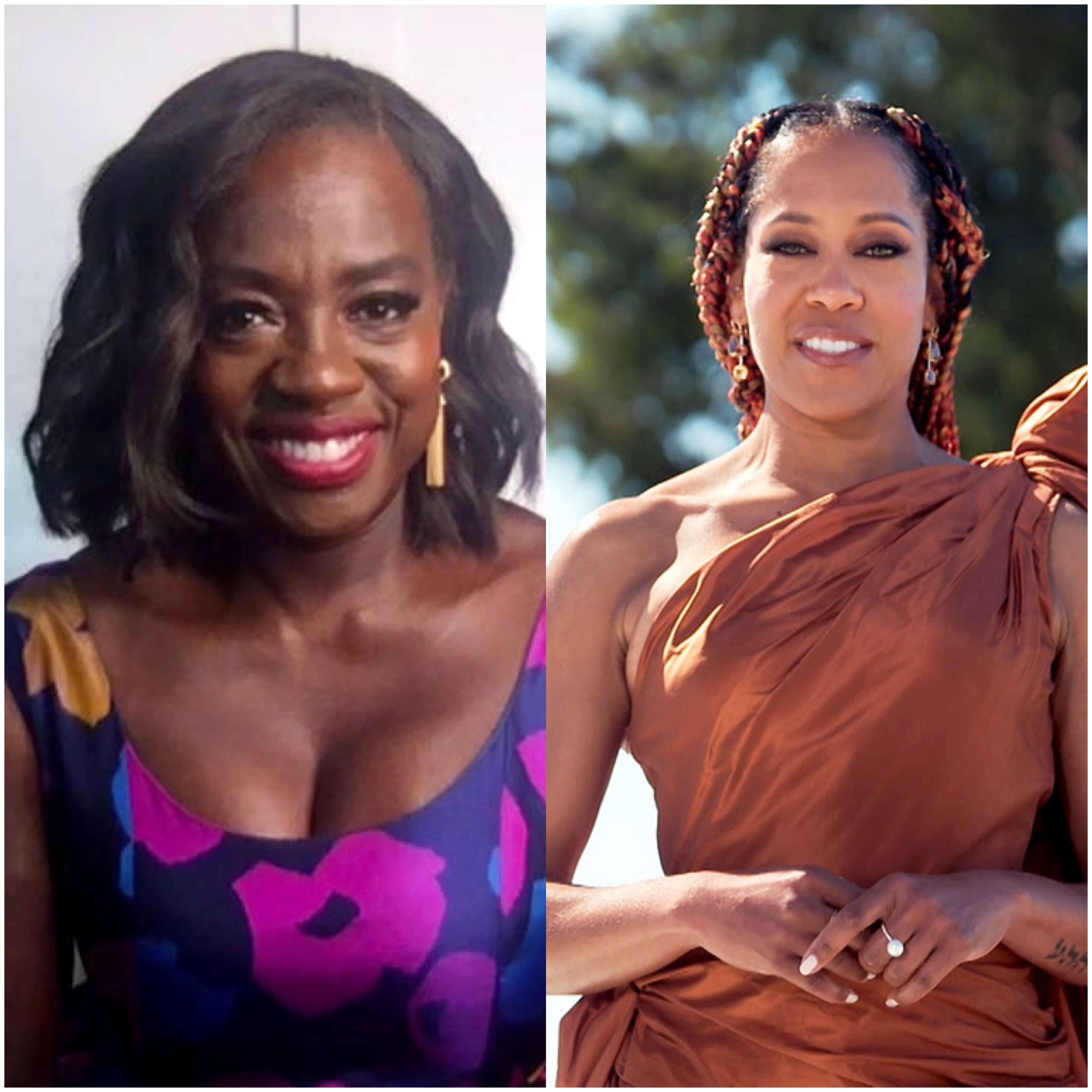 Regina King and Viola Davis