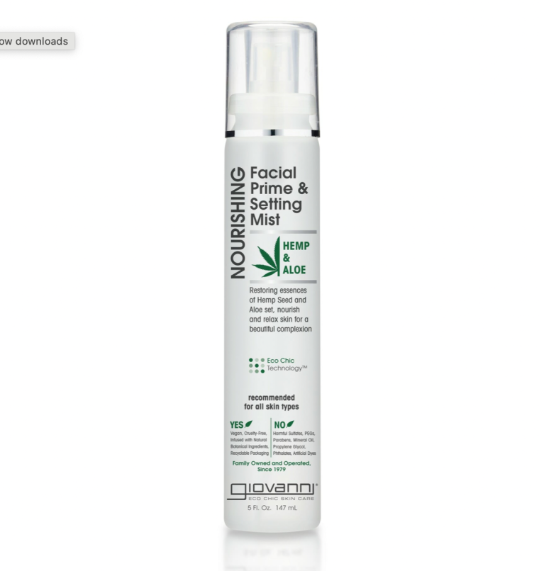 Giovanni’s Nourishing Setting Spray & Mist