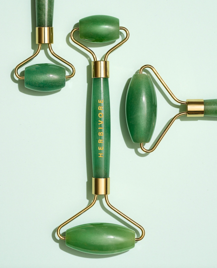 Herbivore Jade De-Puffing Face Roller