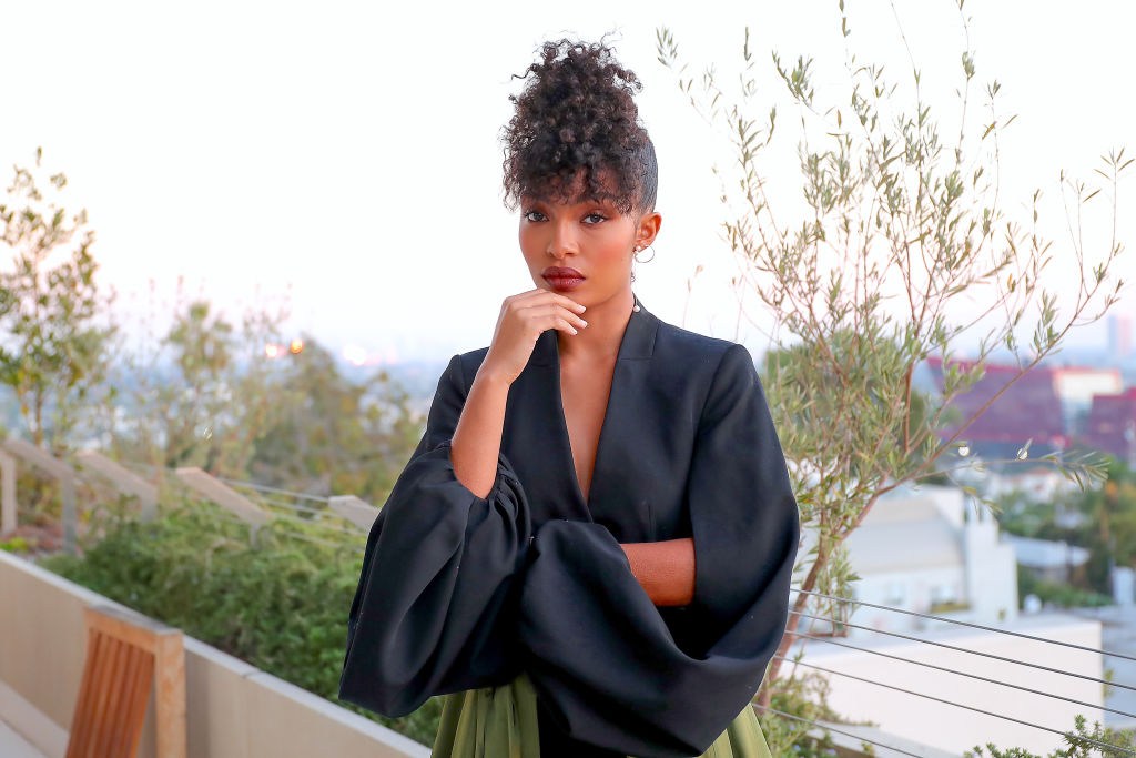 Actress Yara Shahidi BTS Photo Shoot Celebrating Her Appearance On The Trumpet Awards