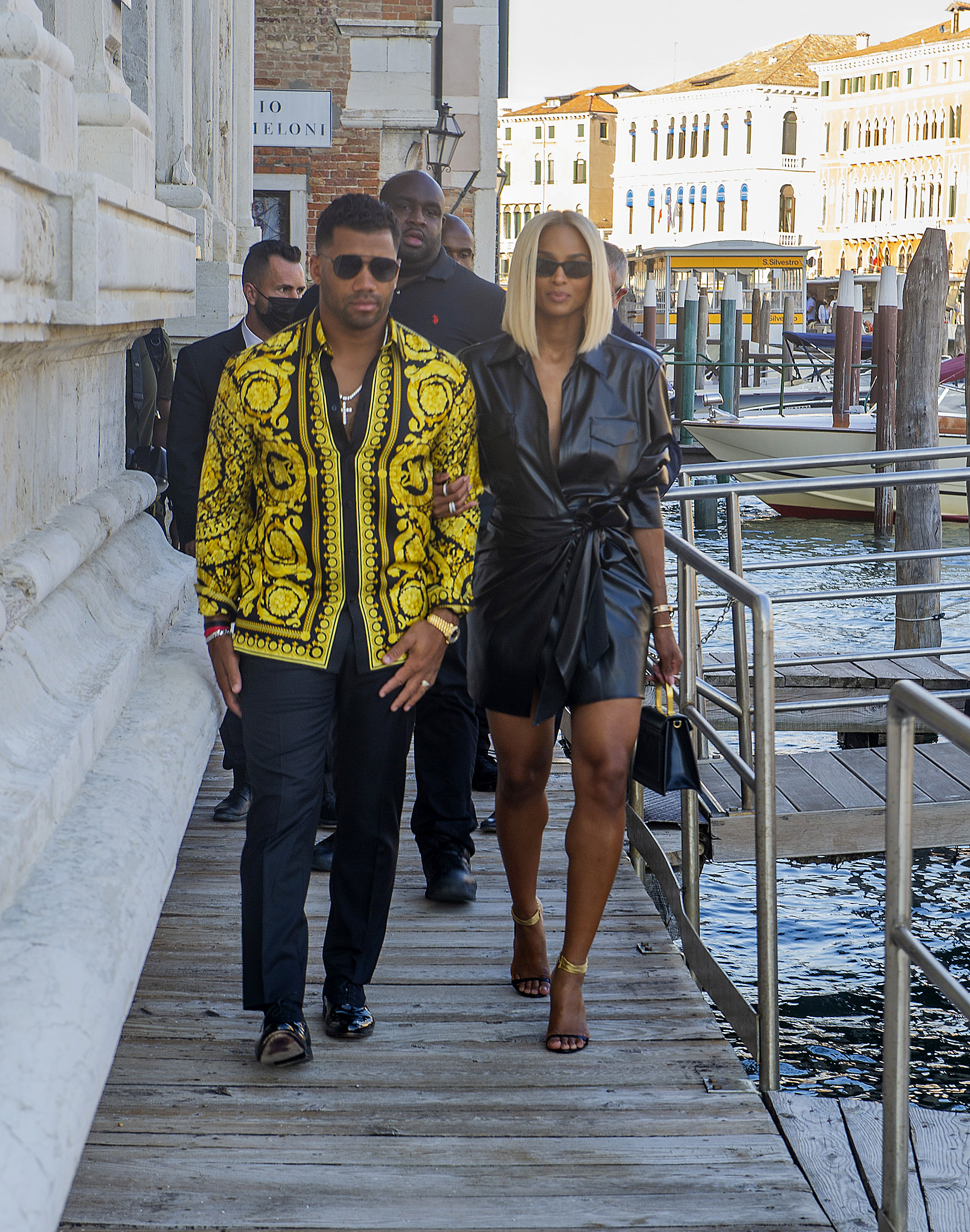 Ciara and Russell Wilson
