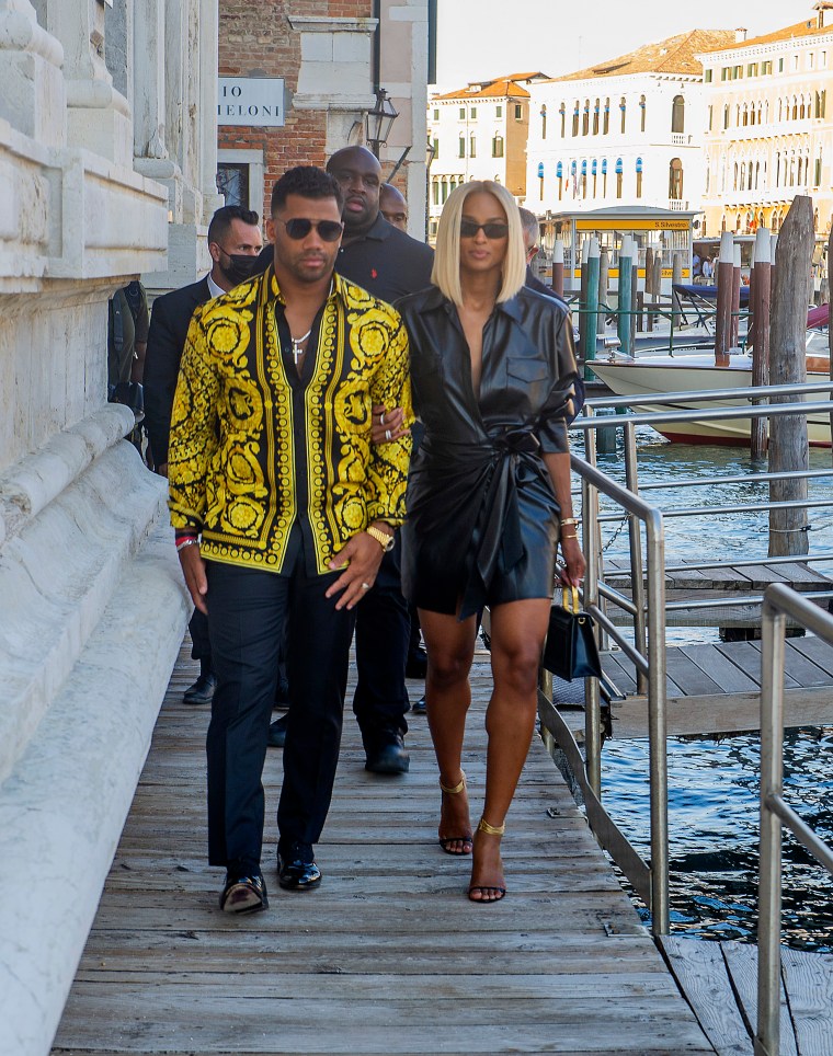 Ciara and Russell Wilson