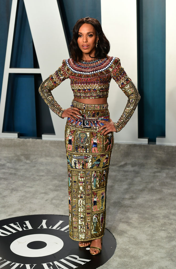 Kerry Washington At The 2020 Vanity Fair Oscars Party 