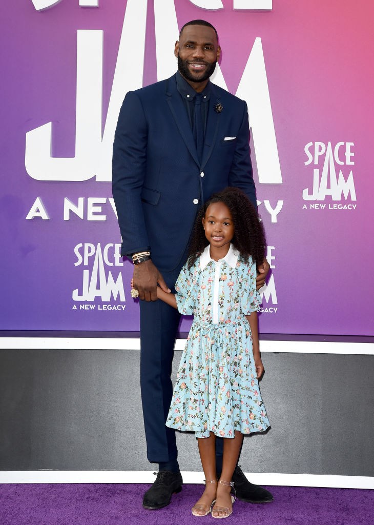Lebron And Zhuri James
