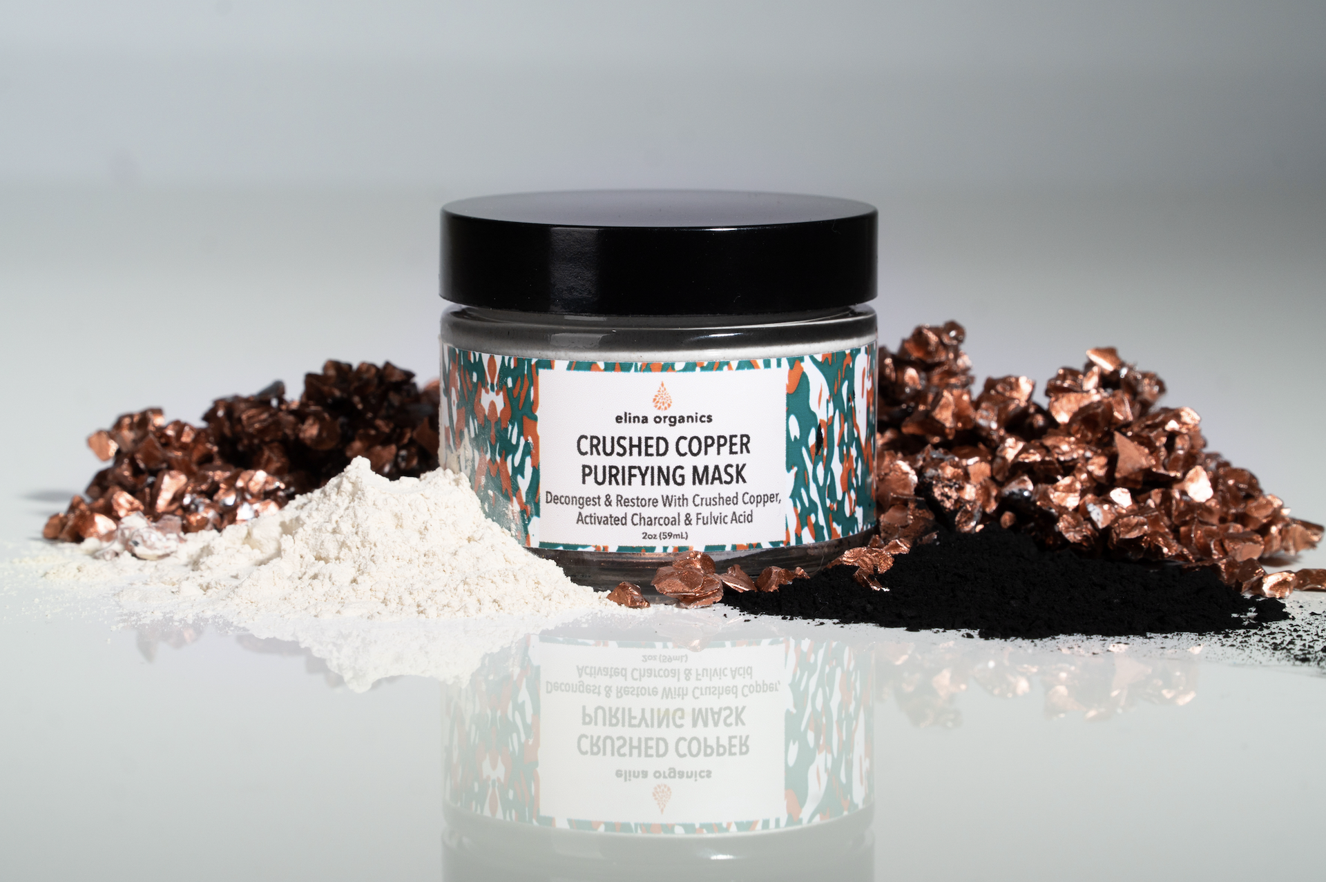 Elina Organics Crushed Copper Purifying Mask