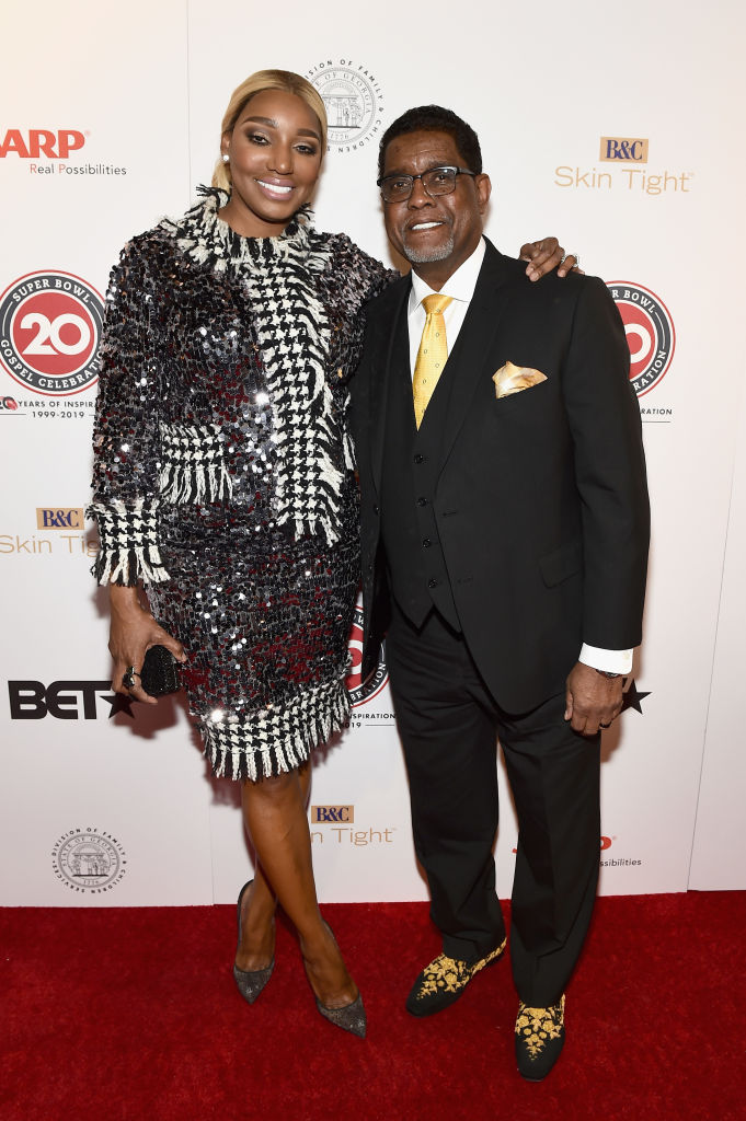 NeNe and Gregg attend the Super Bowl Gospel Celebration