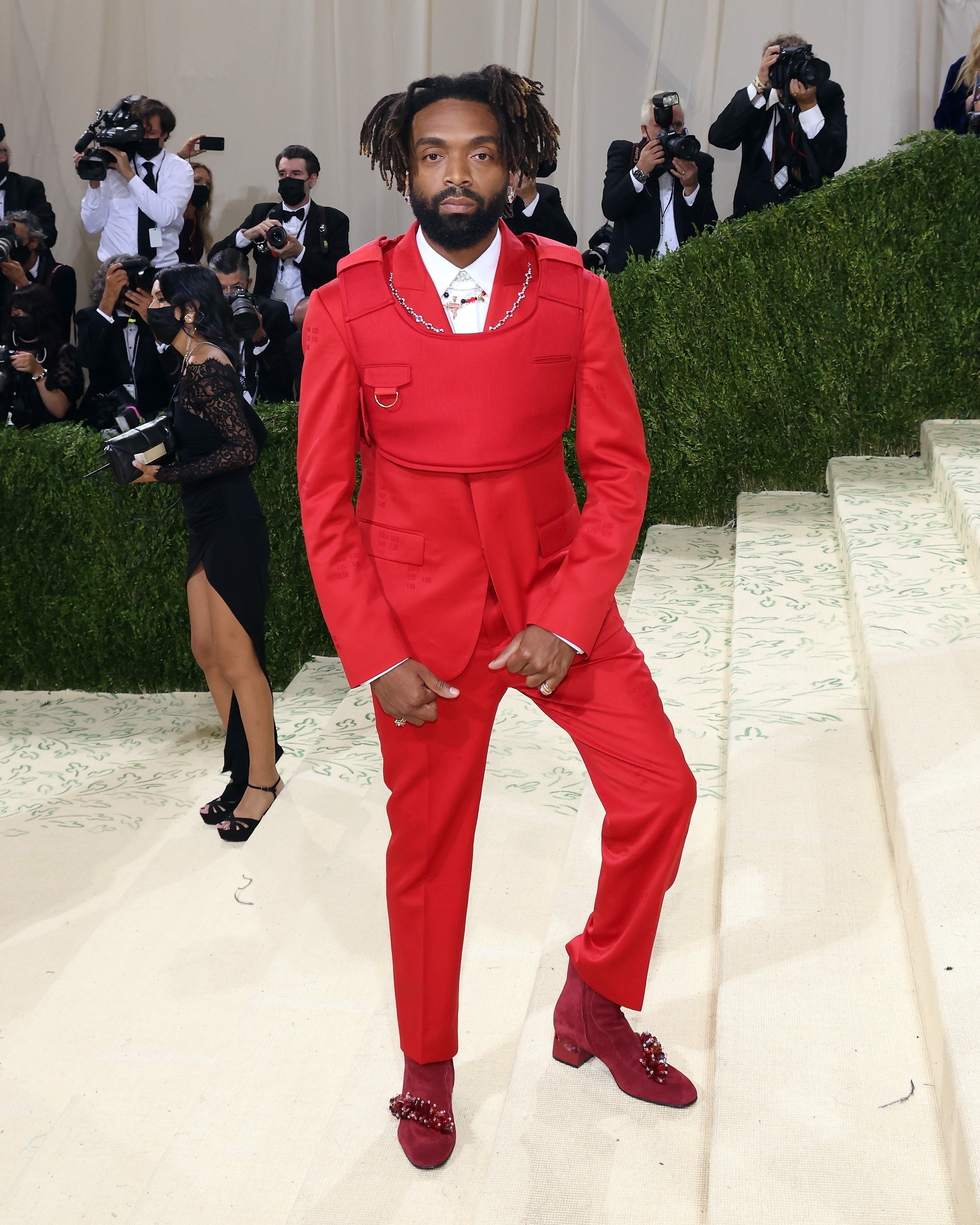 The 2021 Met Gala Celebrating In America: A Lexicon Of Fashion - Arrivals