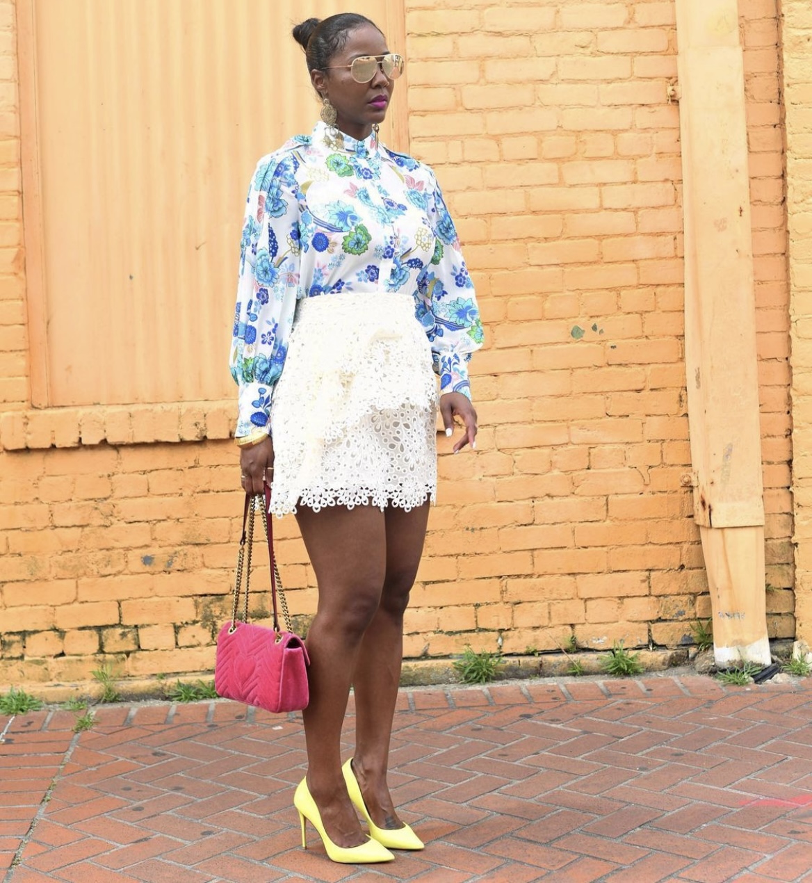 Floral Paired With Texture
