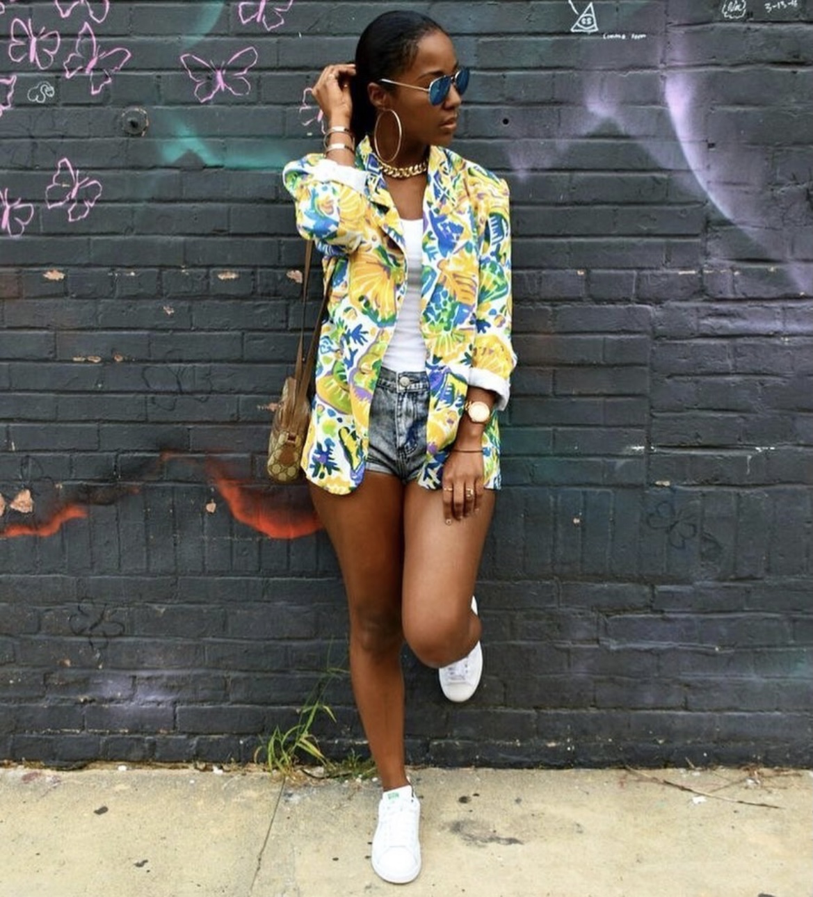 Floral Blazer