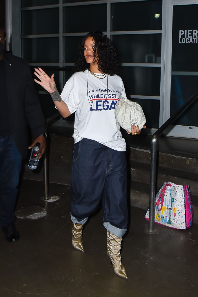 Celebrity Sightings In New York City - September 24, 2021