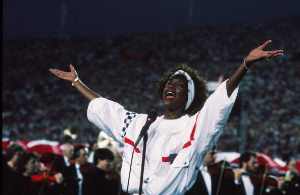 Whitney Houston Sings The National Anthem