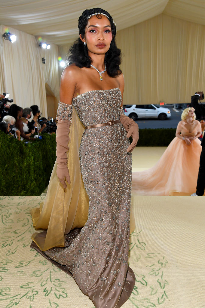 YARA SHAHIDI AT THE MET GALA, 2021