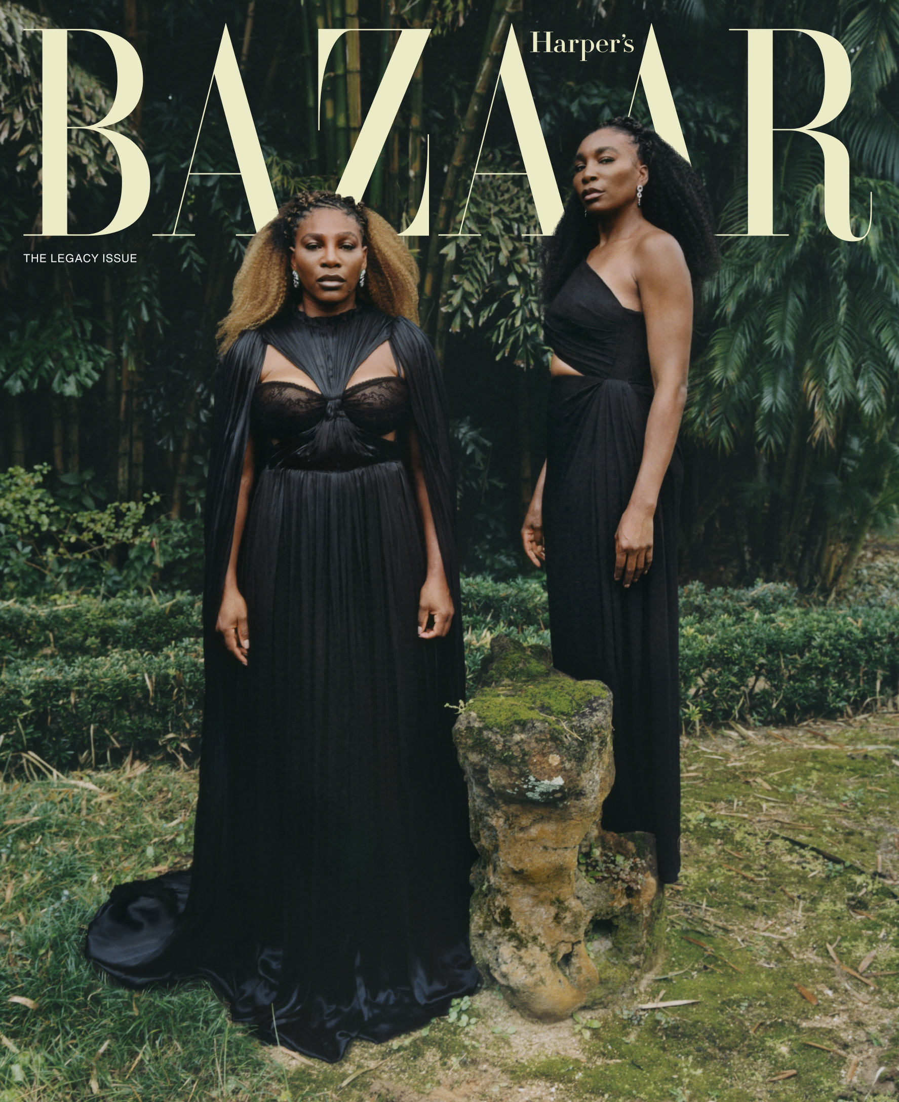 Venus and Serena Williams for Harper's BAZAAR