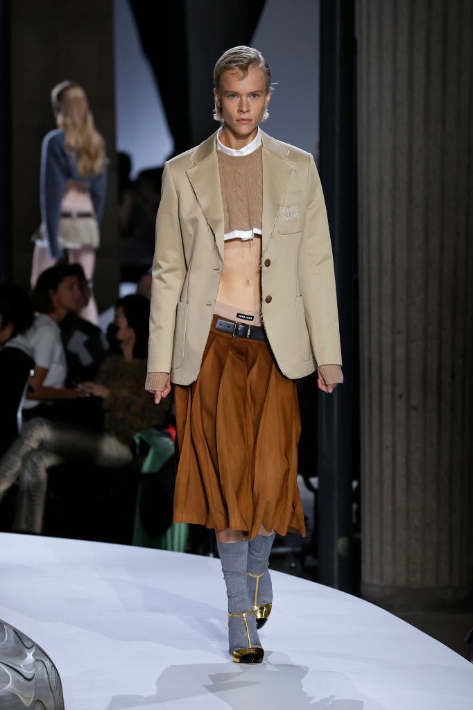 Miu Miu : Runway - Paris Fashion Week - Womenswear Spring Summer 2022